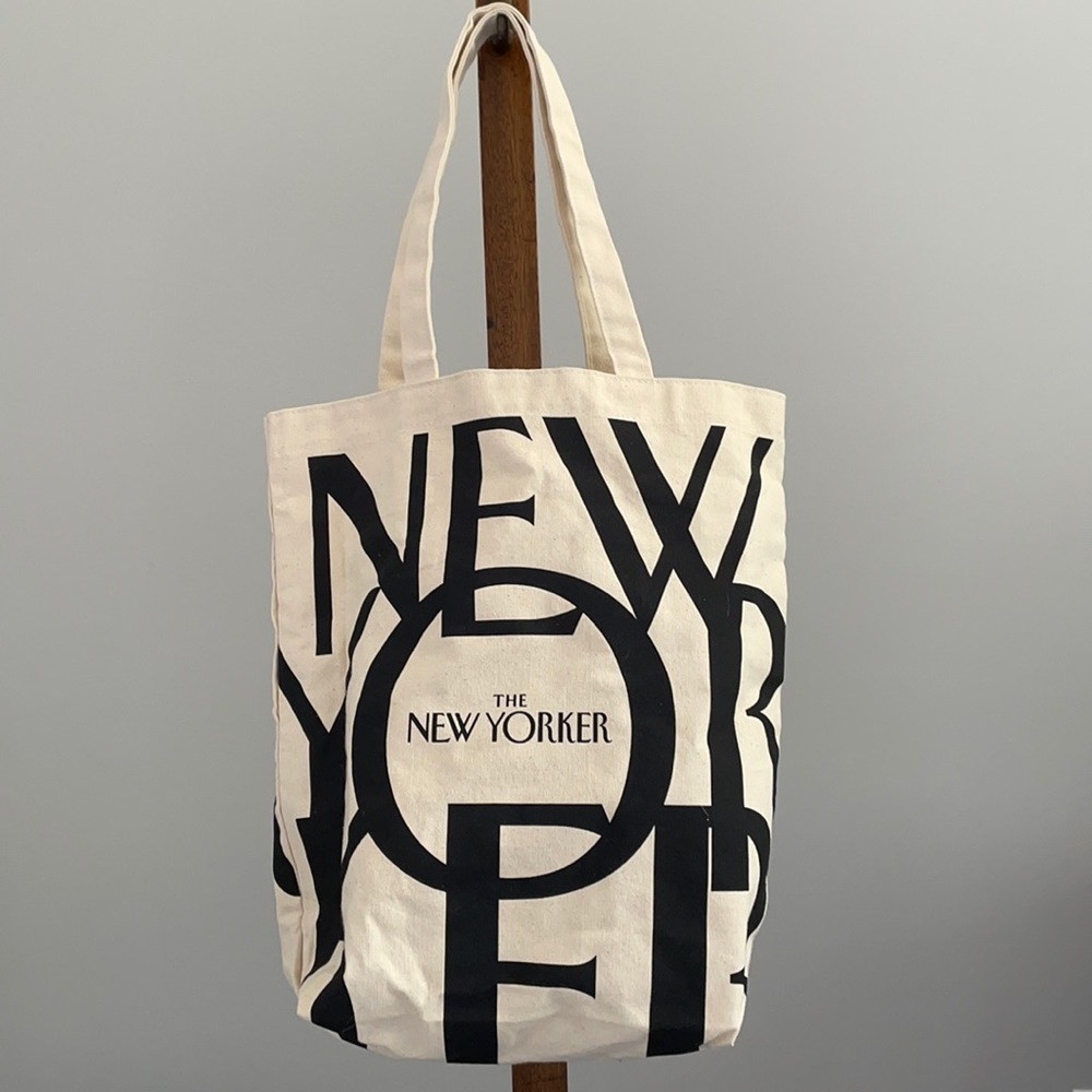 NWOT New Yorker canvas tote bag